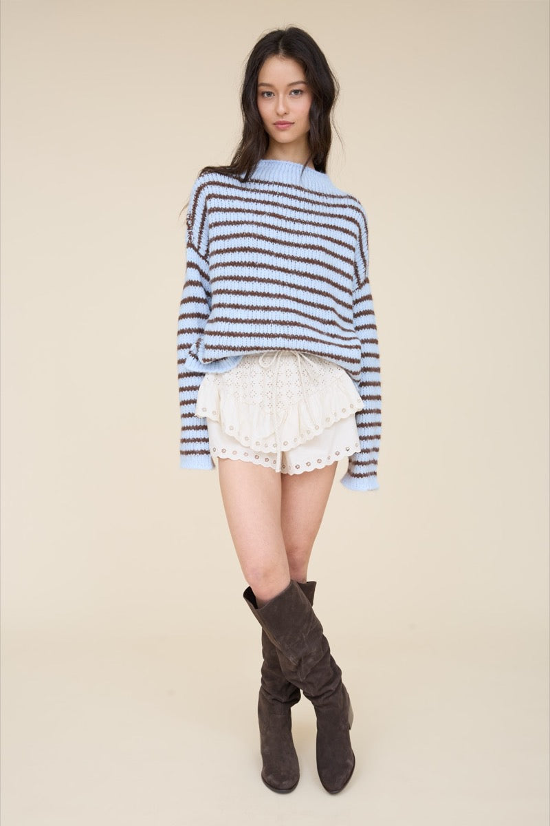 Roll Stripe Sweater