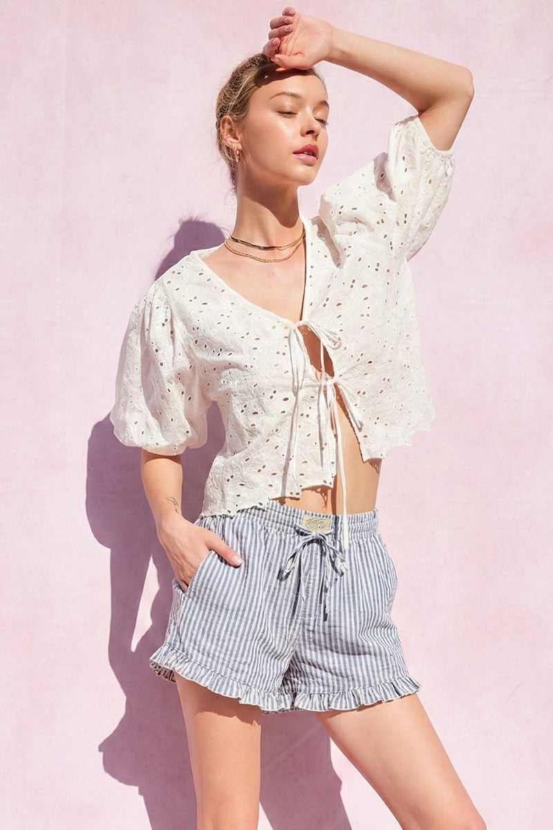 Ruffled Up Shorts