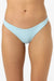 Light blue bikini bottom on a white background