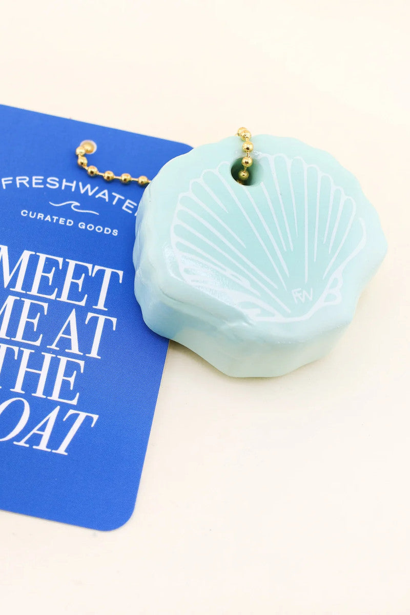 Seashell Floating Keychain