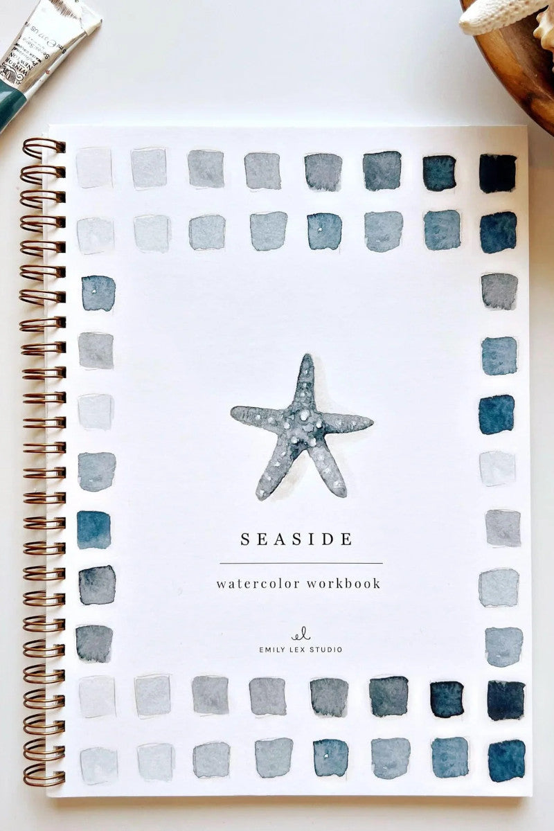 Seaside Watercolor Workbook