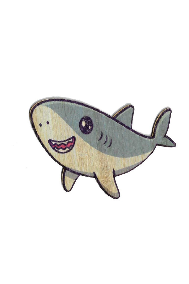 Sharkie Shark Bamboo Sticker