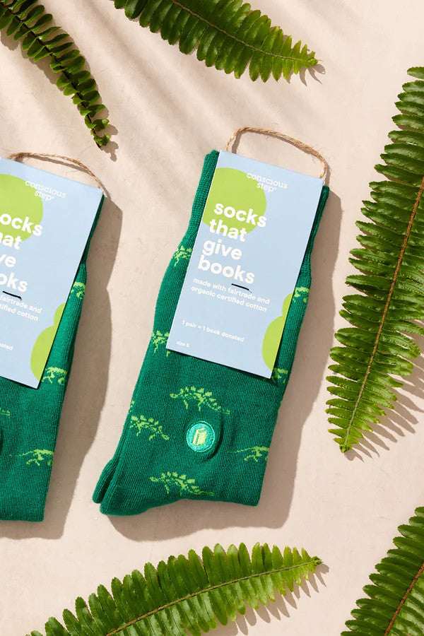 Socks that Give Books