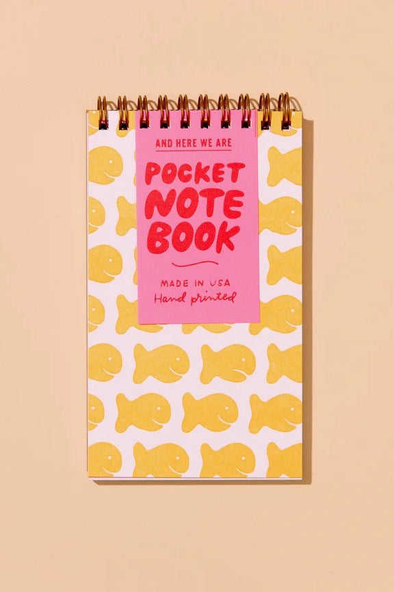 Goldfish Cracker Small Notebook