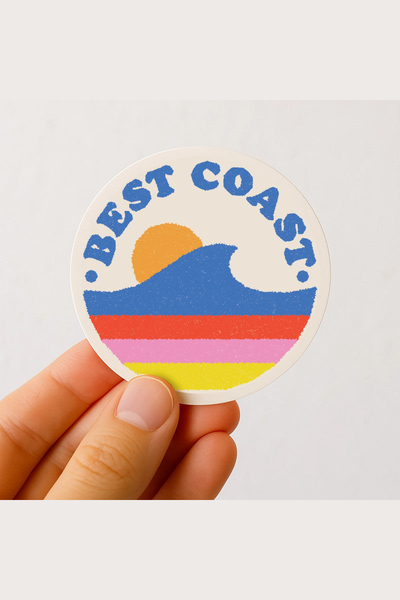 Best Coast Sticker