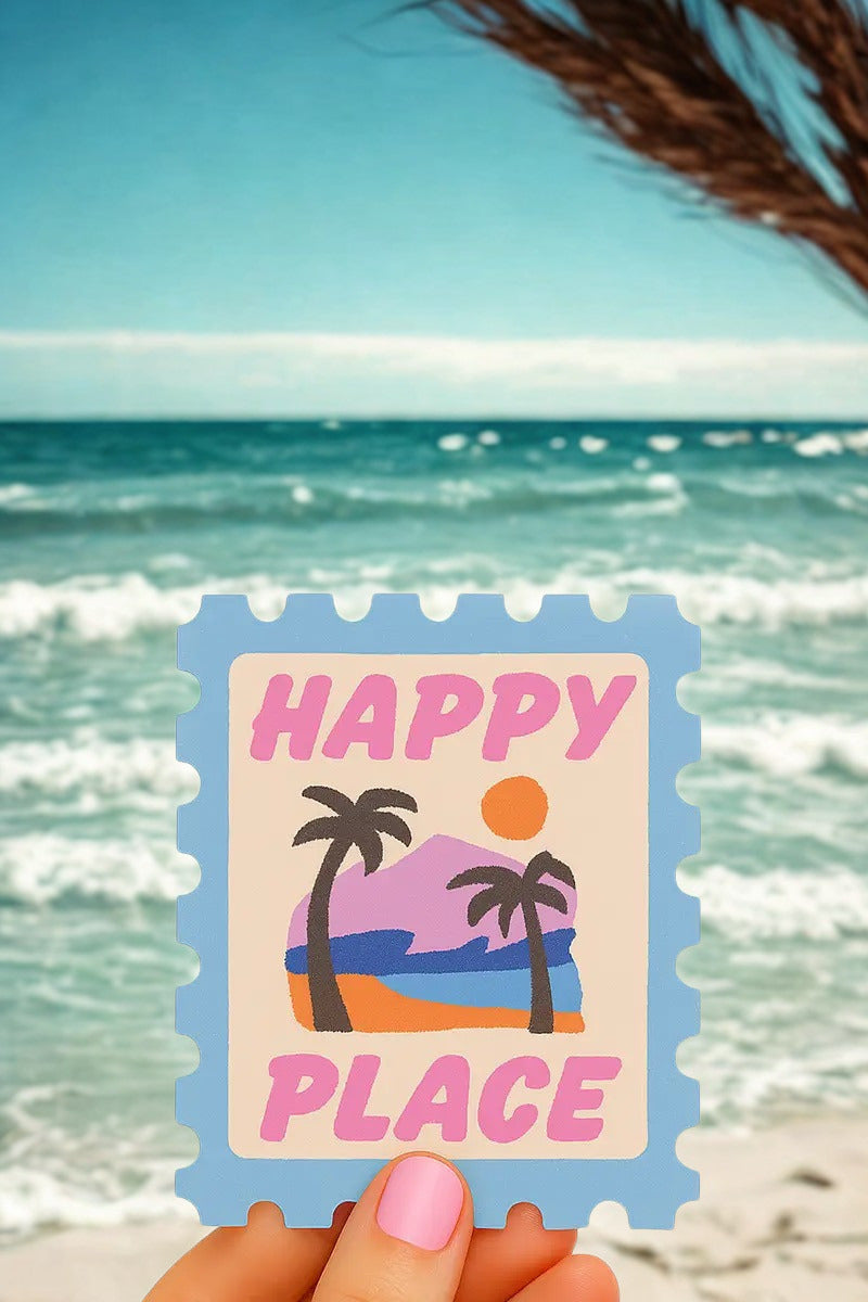 Happy Place Sticker