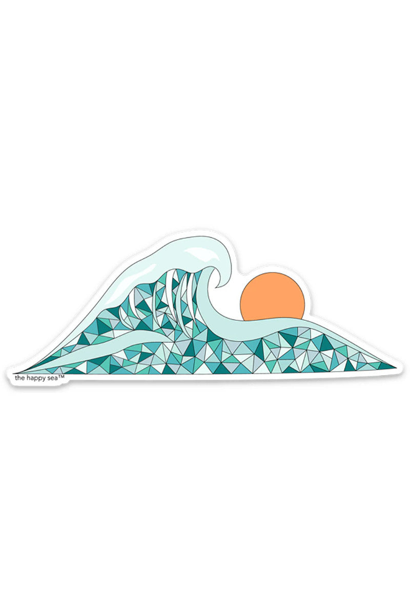 Sunrise Wave Sticker