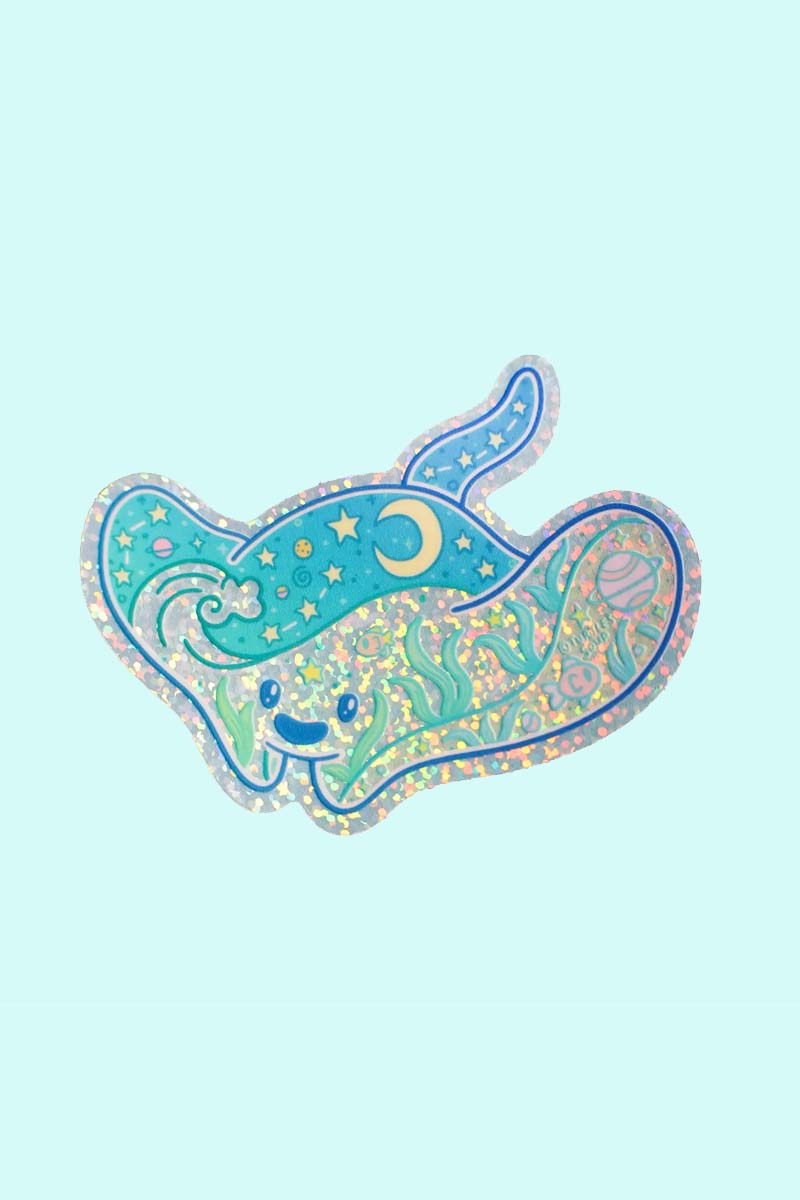 Stingray Ocean Sticker