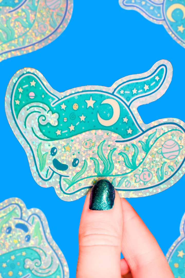 Stingray Ocean Sticker