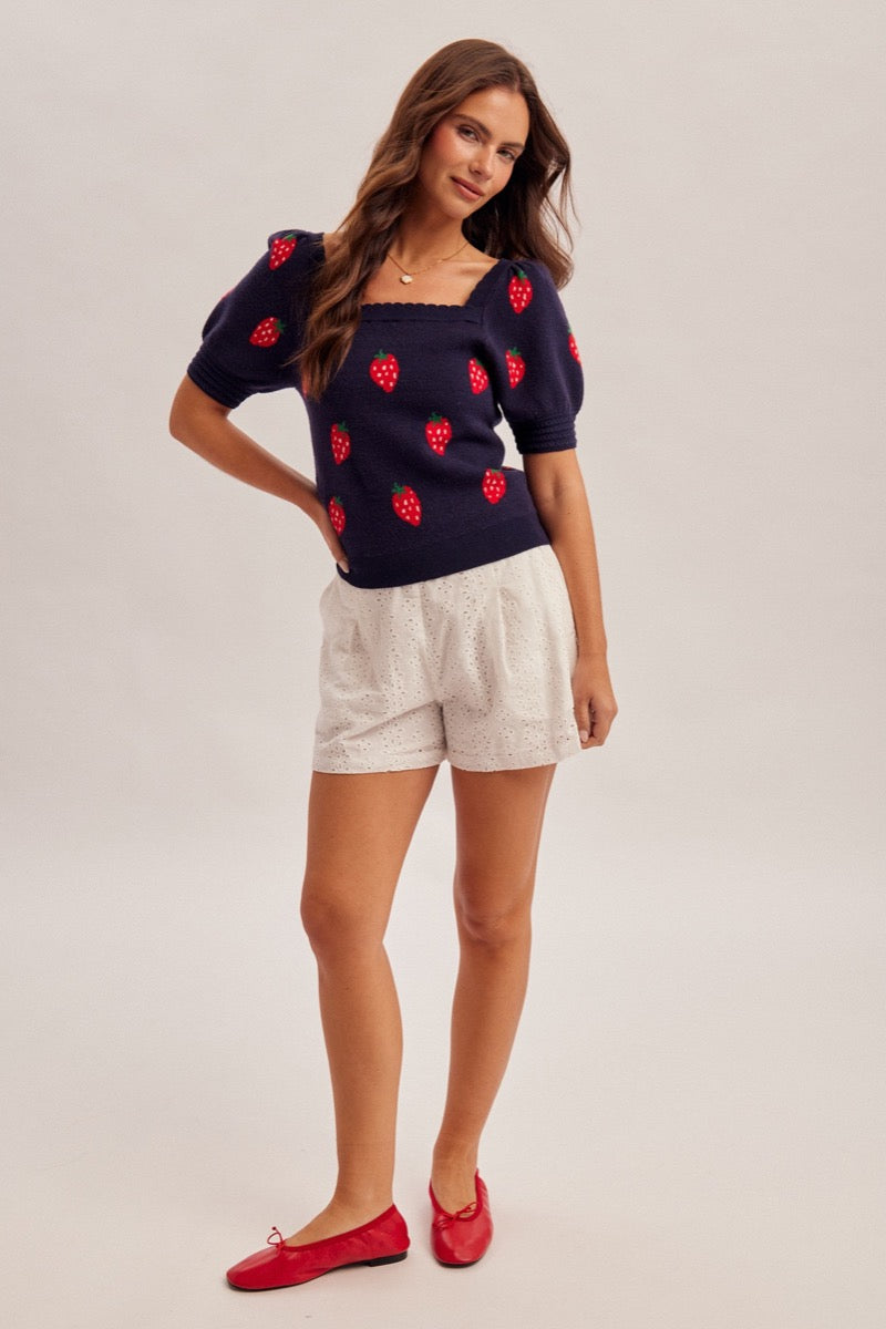 Strawberry Girl Sweater