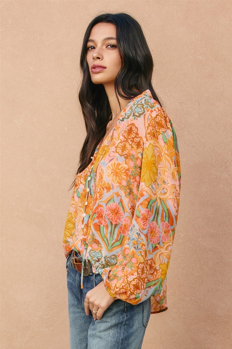 Summer Garden Top