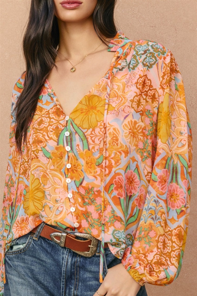 Summer Garden Top