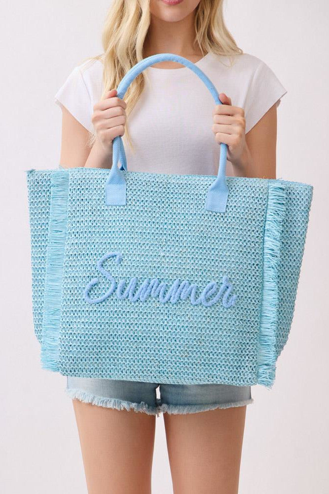 Summer Tone Beach Tote