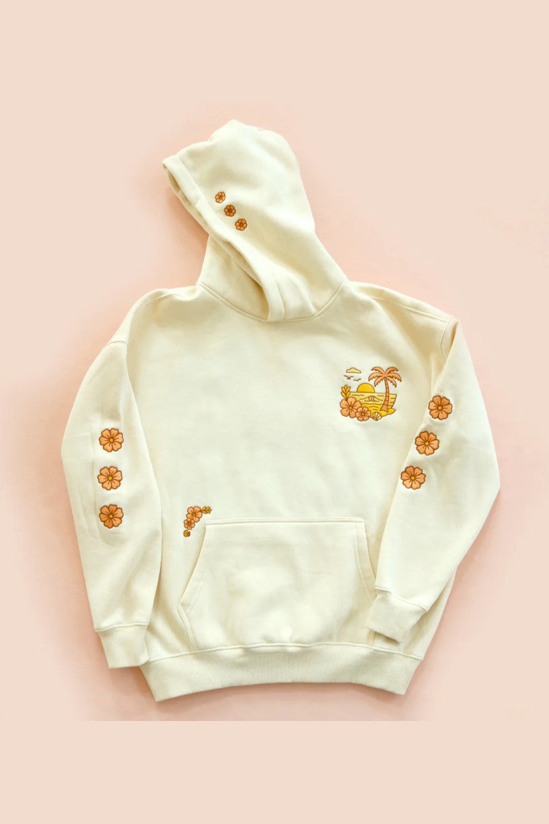Sunset Embroidered Hoodie