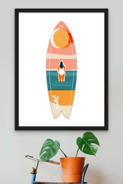 Surfboard Jigsaw Puzzle