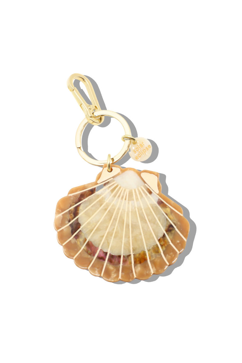 Sunset Seashell Bag Charm