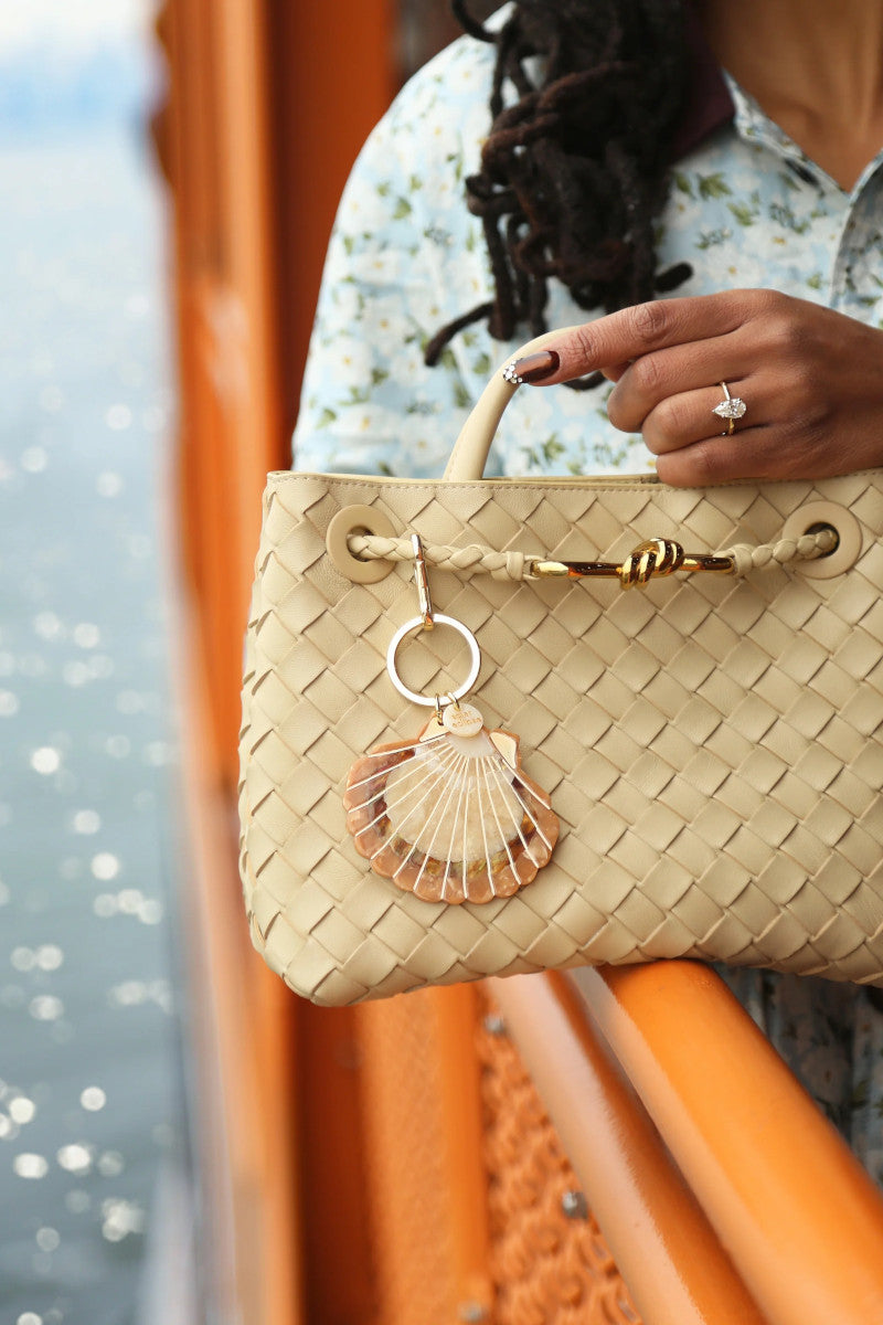 Sunset Seashell Bag Charm