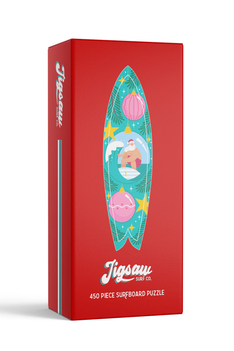 Surfing Santa Jigsaw Puzzle