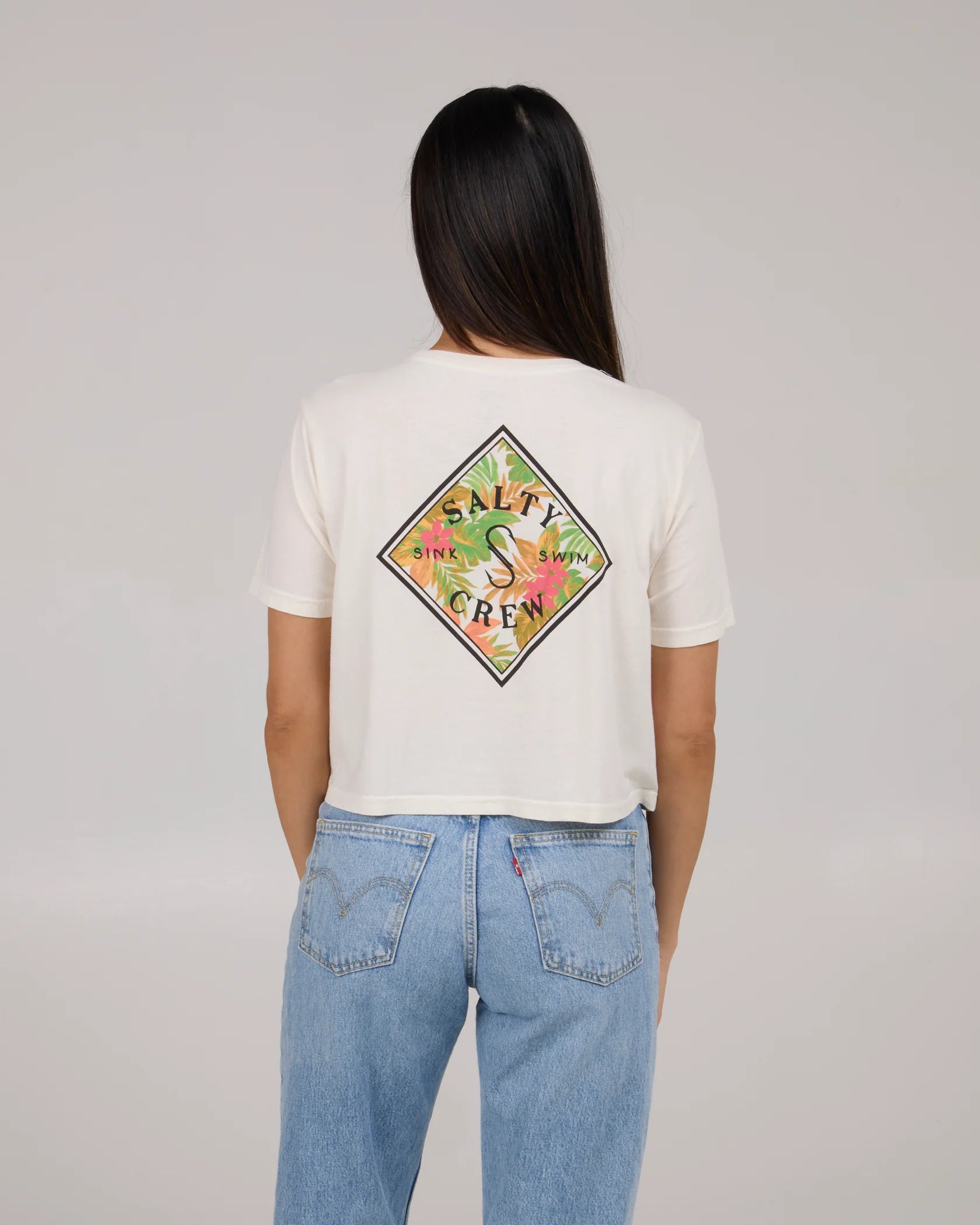 Tippet Fill Crop Tee