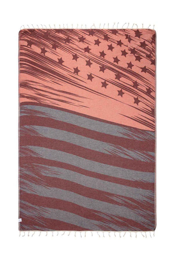 Sandcloud Vintage Flag LG Zip Towel