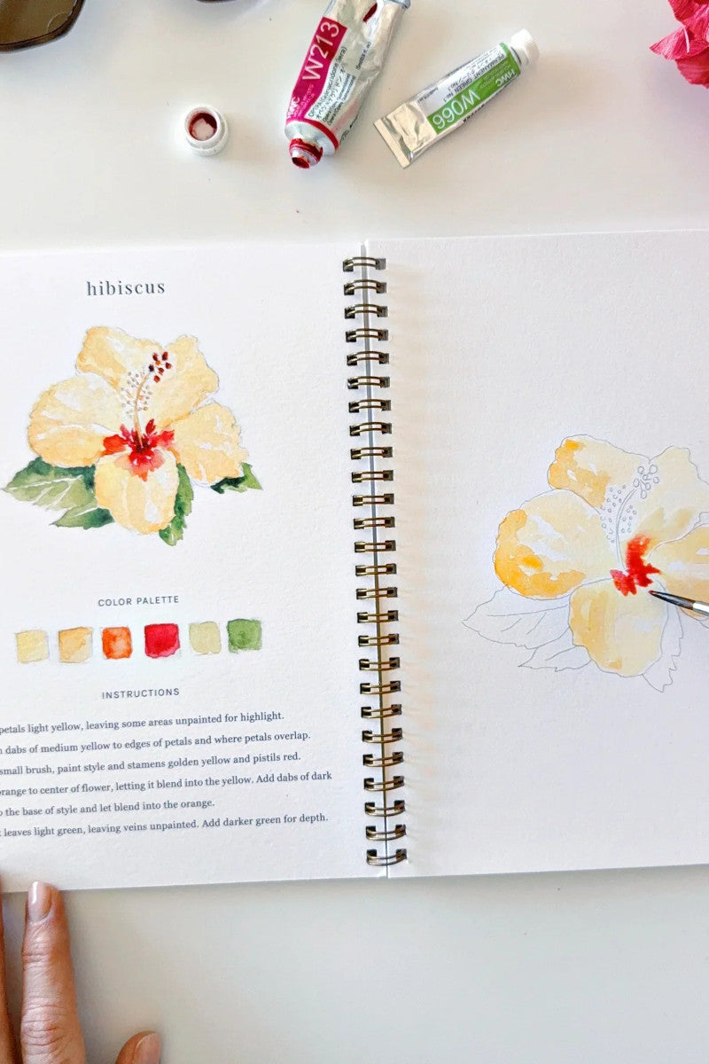 Tropical Watercolor Workbook