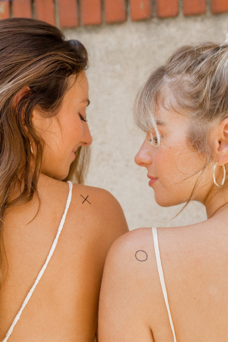 Two of a Kind Temporary Tattoos