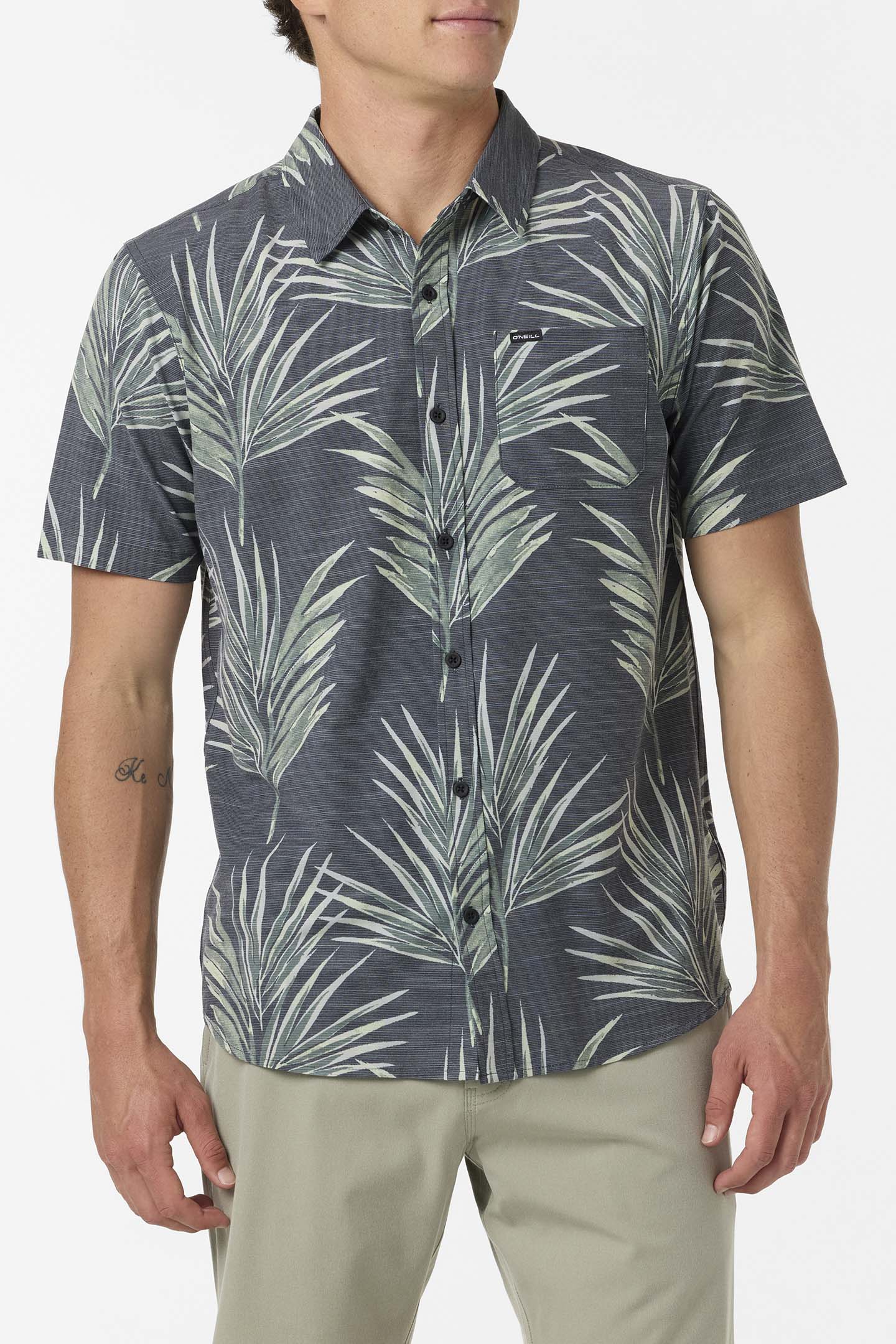 UPF Slub Relaxed S/S Woven