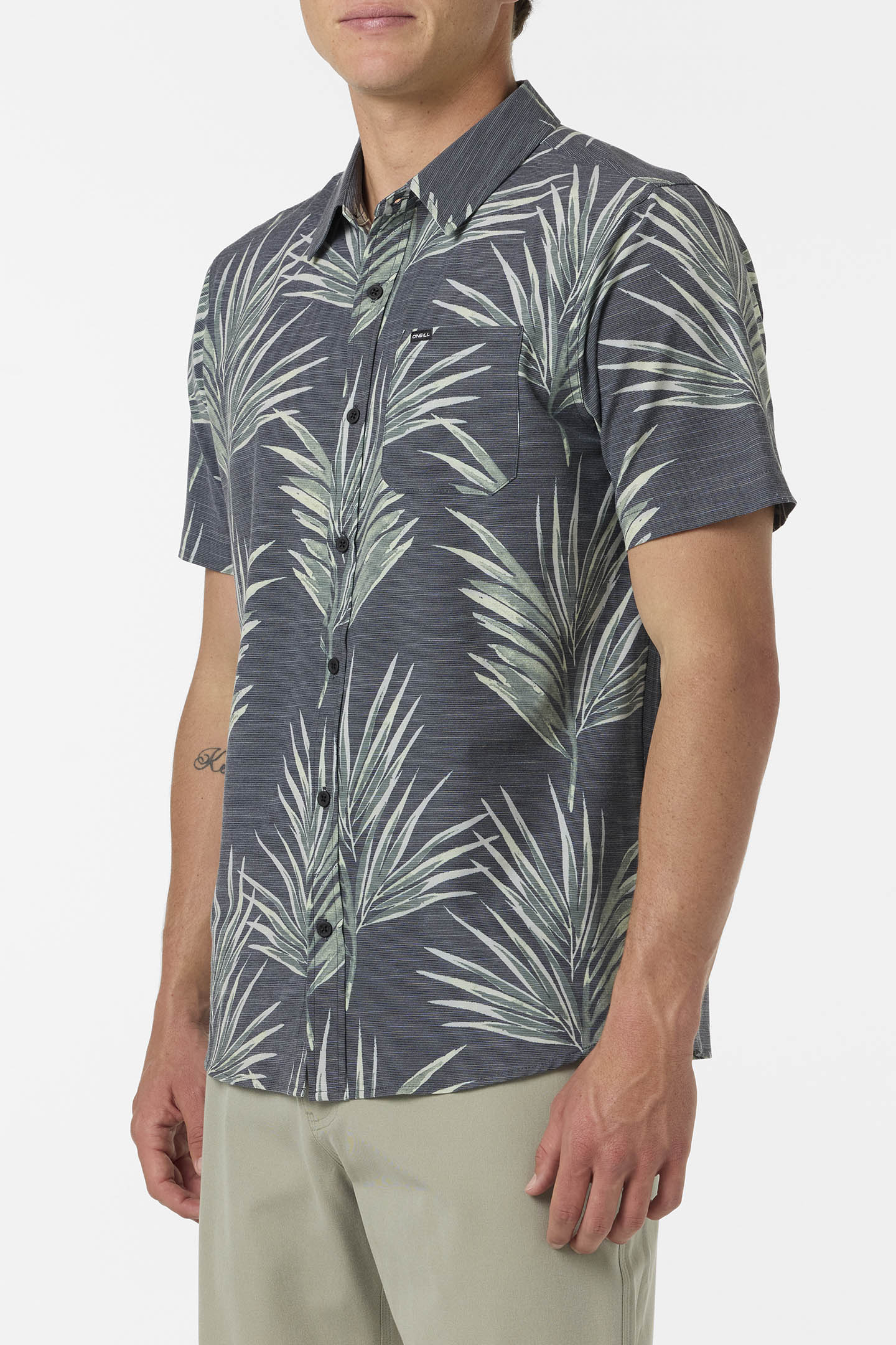 UPF Slub Relaxed S/S Woven
