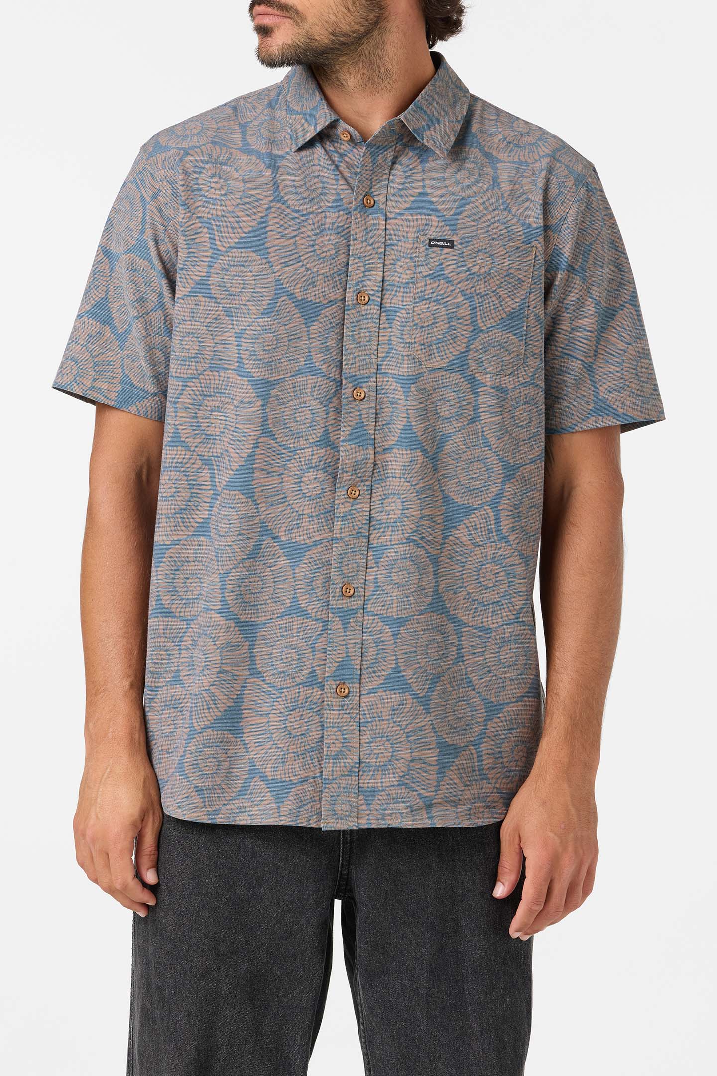 UPF Slub Relaxed S/S Woven