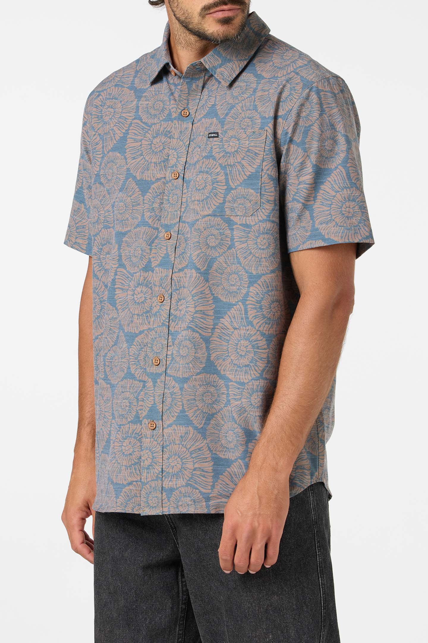 UPF Slub Relaxed S/S Woven
