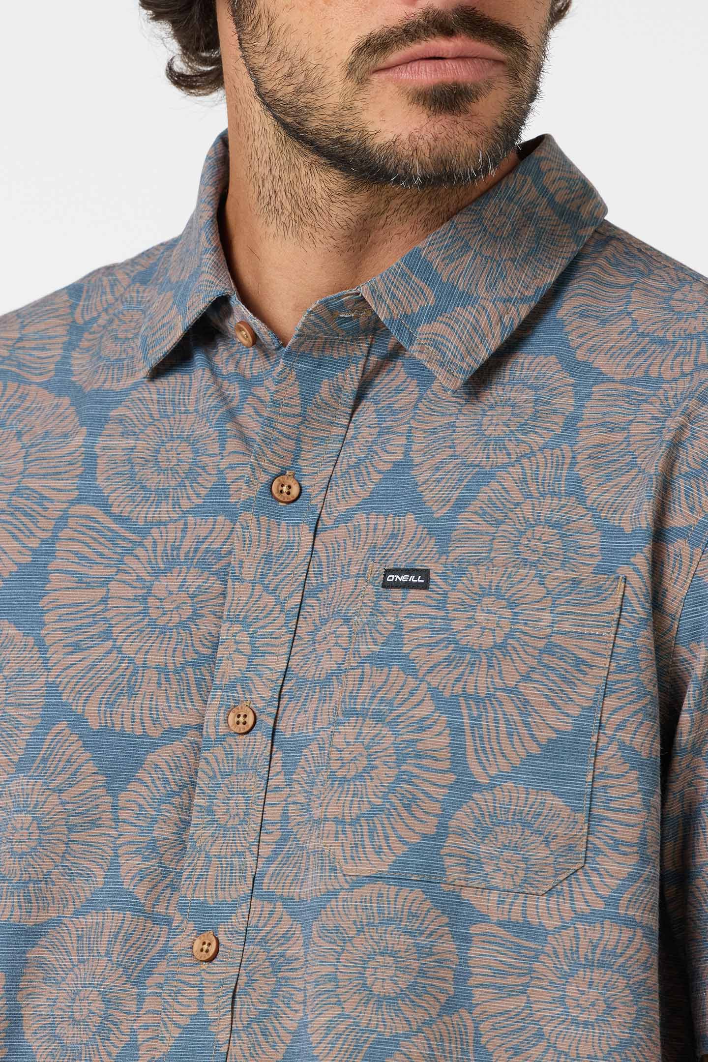 UPF Slub Relaxed S/S Woven