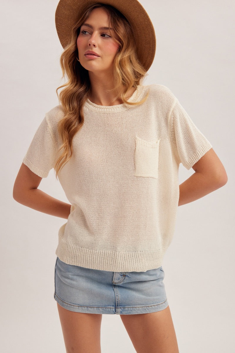 Vanilla Sweater Tee