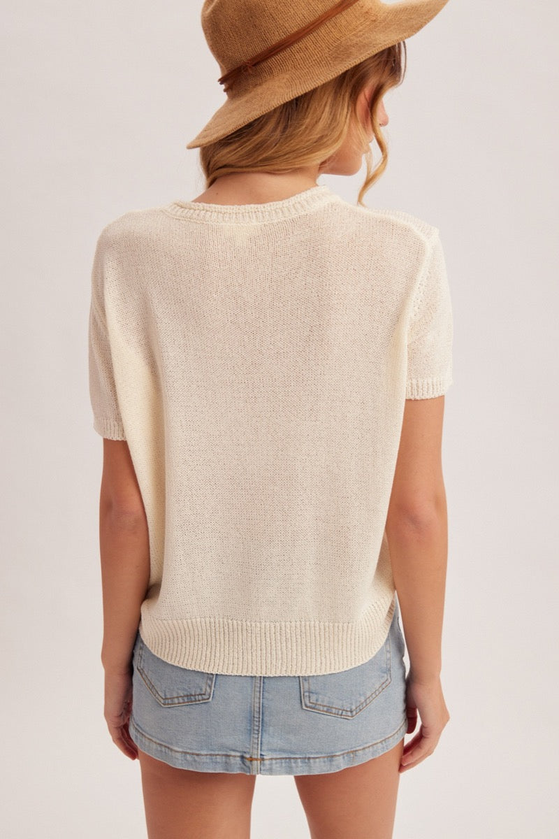 Vanilla Sweater Tee
