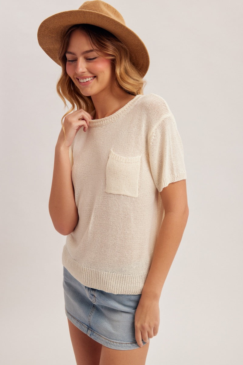 Vanilla Sweater Tee
