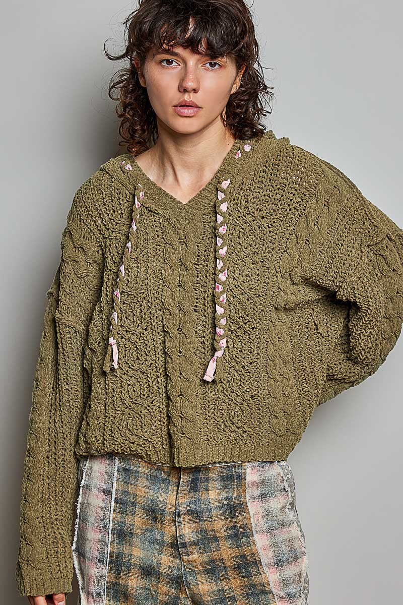 Villa Cable Sweater