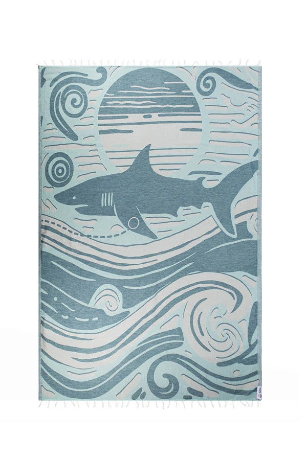 Sandcloud Voyage Shark Large Towel