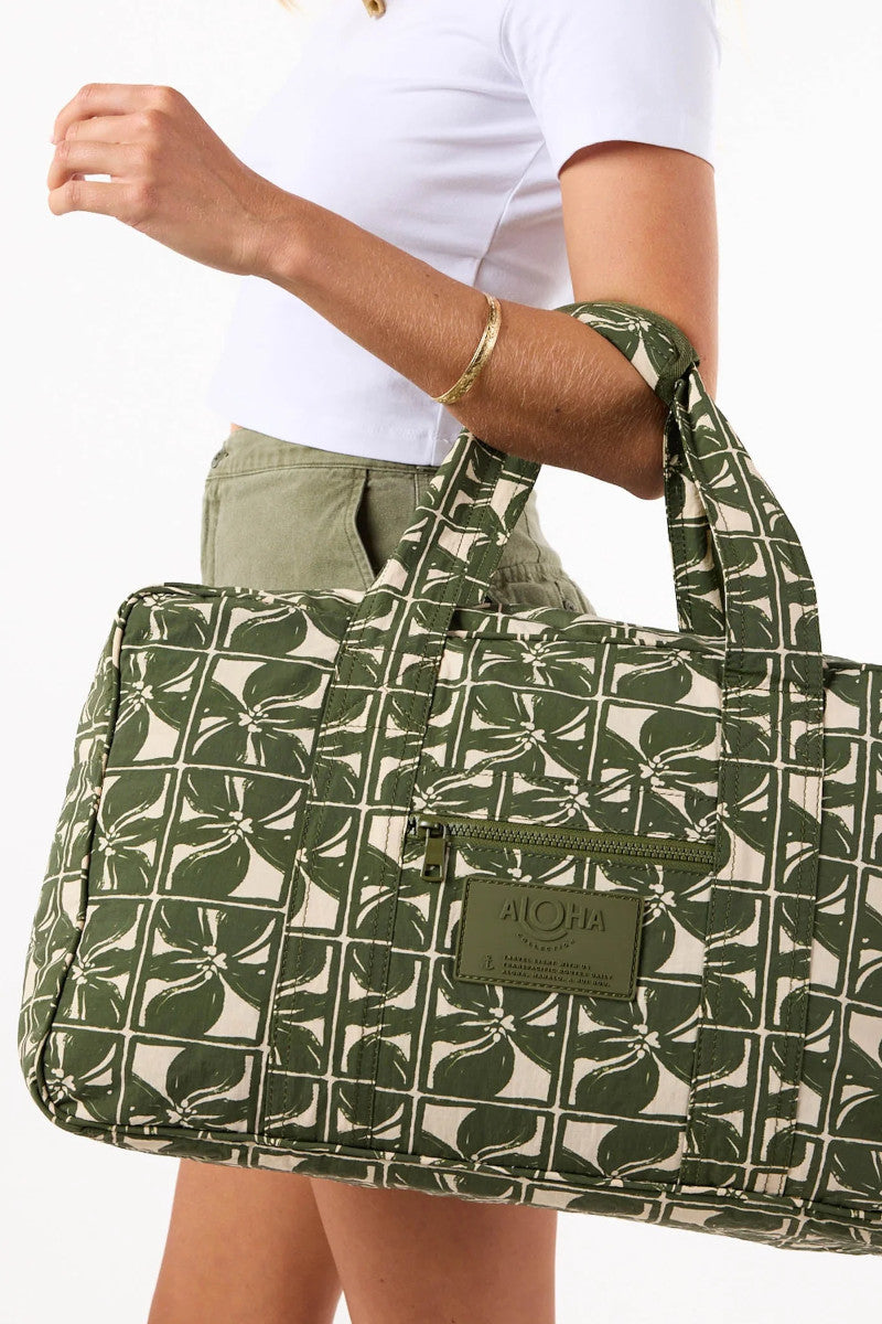 Lattice Weekender Bag