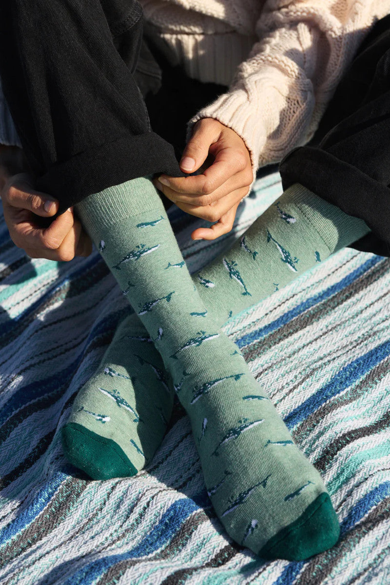 Socks that Protect Whales