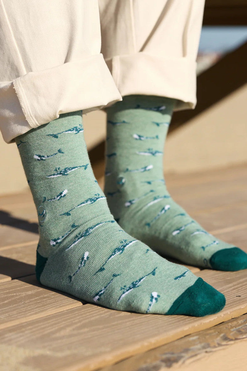 Socks that Protect Whales