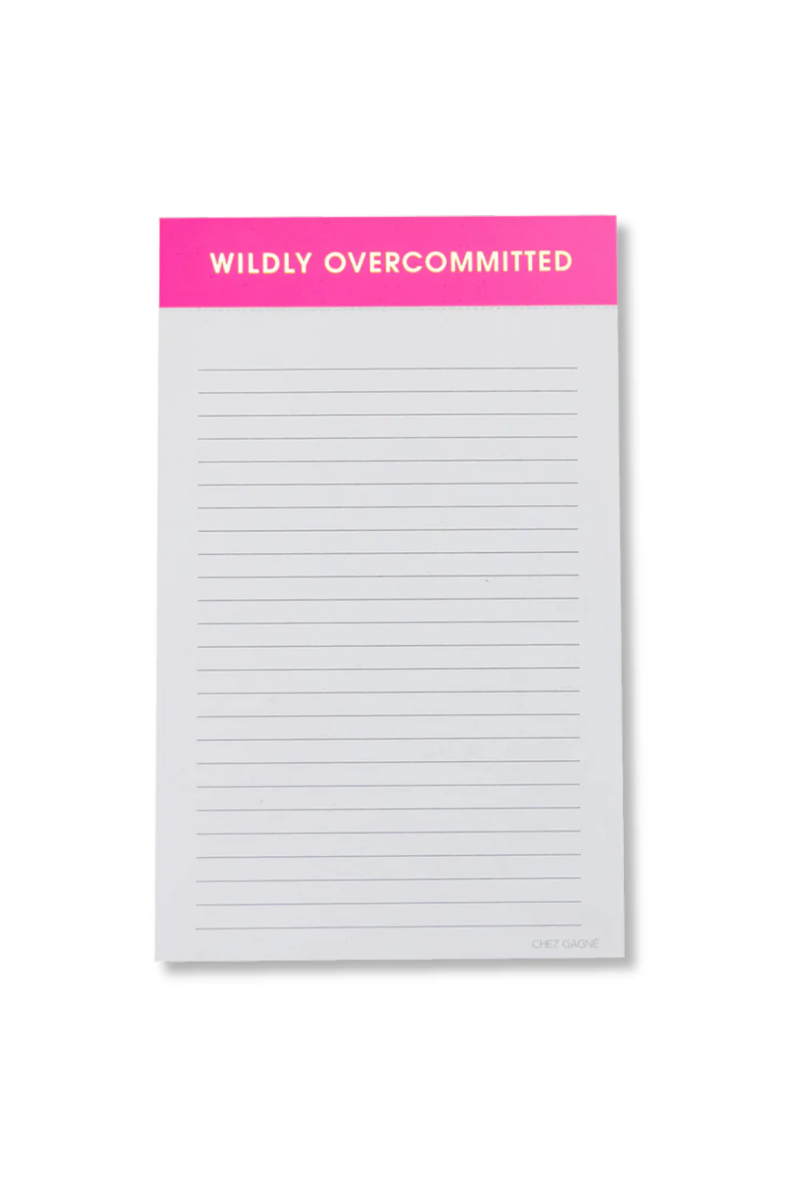 Wildly Overcommitted Notepad