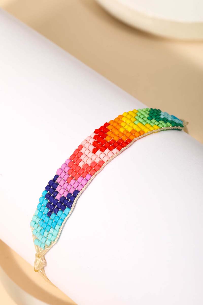 Rainbow Chevron Bracelet