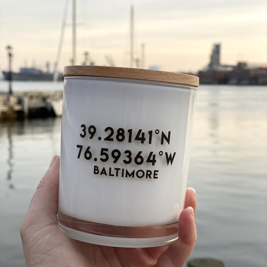 Baltimore Coordinate Candle