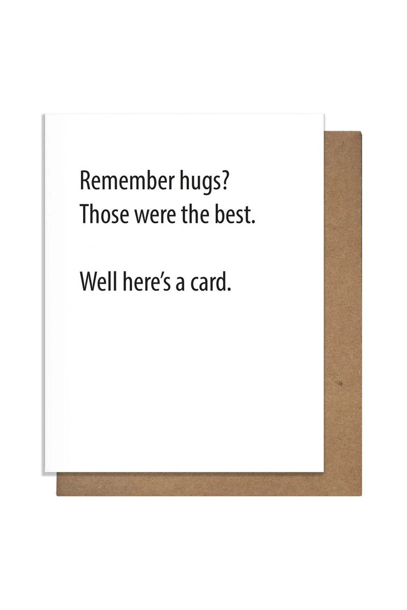 Remember Hugs Card