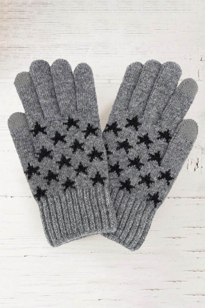 Star Knit Gloves