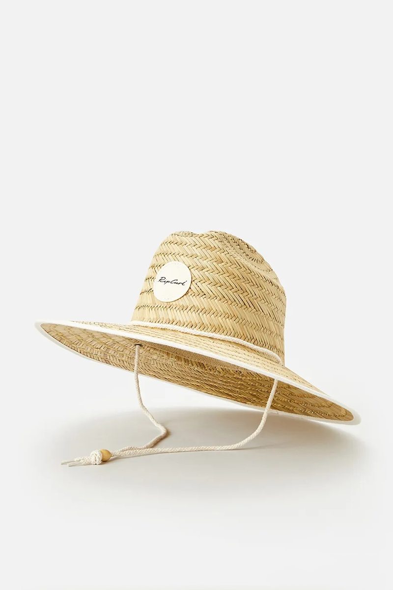 Script Straw Sun Hat