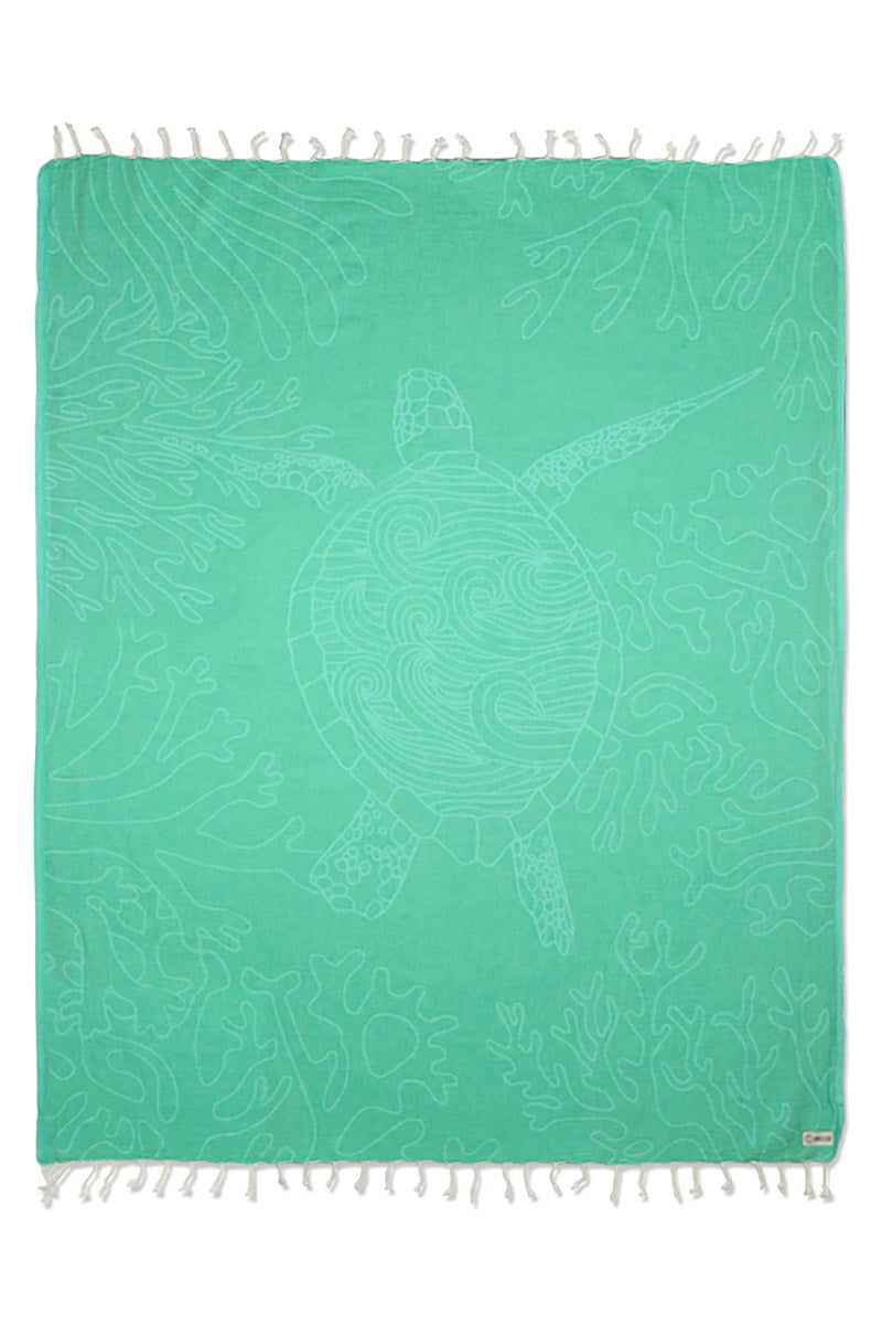 Sandcloud Sea Turtle Reef Large Towel