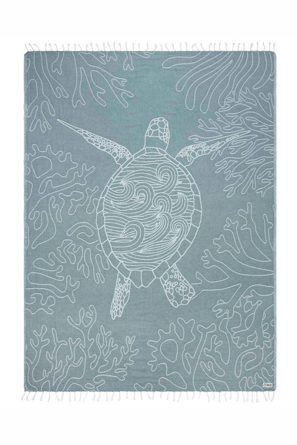 Sandcloud Sea Turtle Reef Large Towel