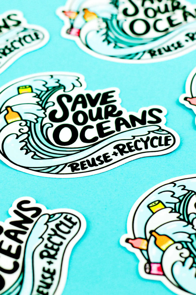 Save the Oceans Sticker