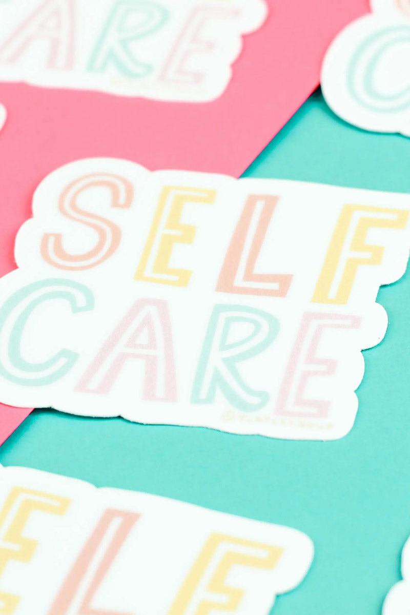 Self Care Sticker