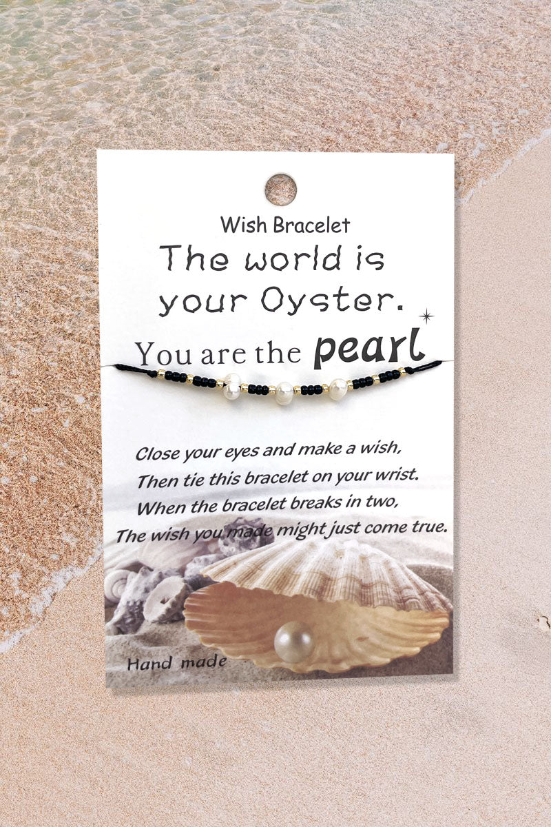 Your Oyster Wish Bracelet